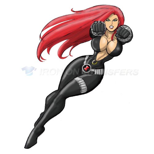 Black Widow Iron-on Stickers (Heat Transfers)NO.456